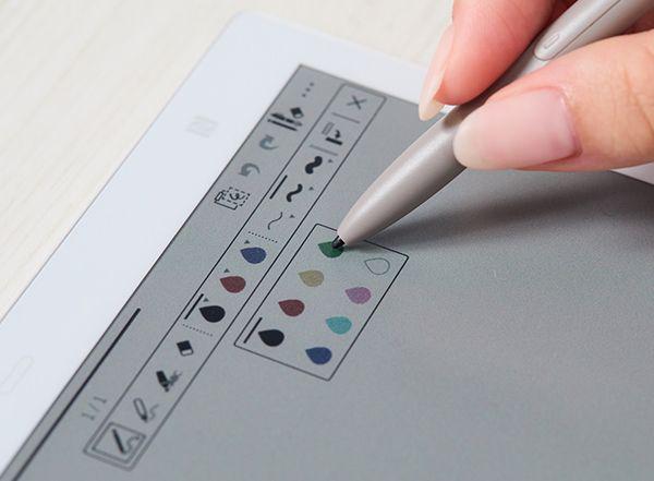 子阅读器登场：A4A5尺寸学习办公新利器CQ9电子富士通Quaderno彩色电(图2)
